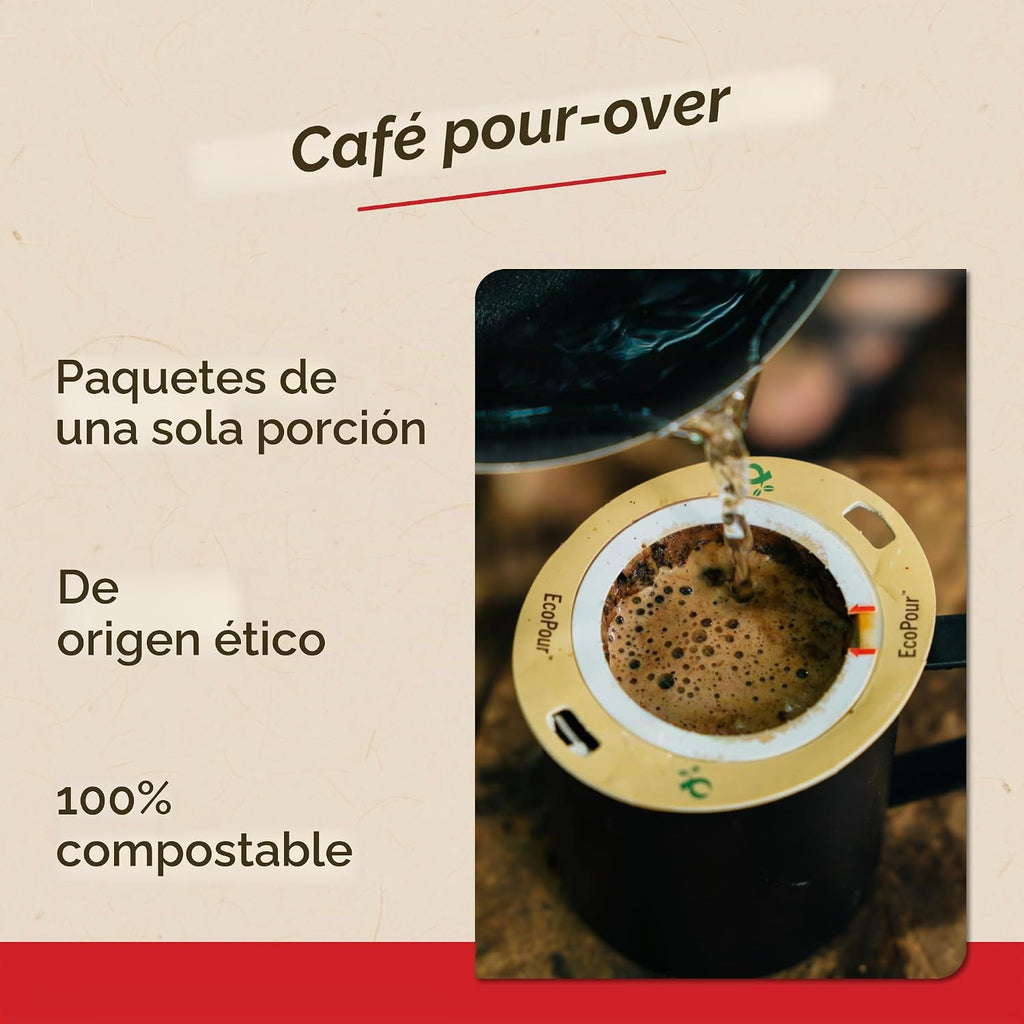 Coulée EcoPour She Devil - Café árabe, tostado medio, porción individual