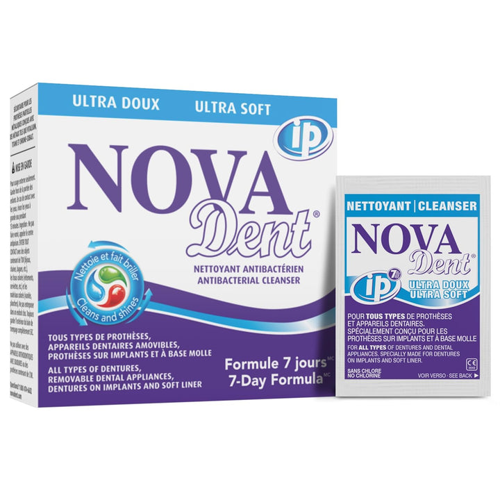 Novadent Limpiador de prótesis \u2013 IP Ultra Soft \u2013 3 Meses...