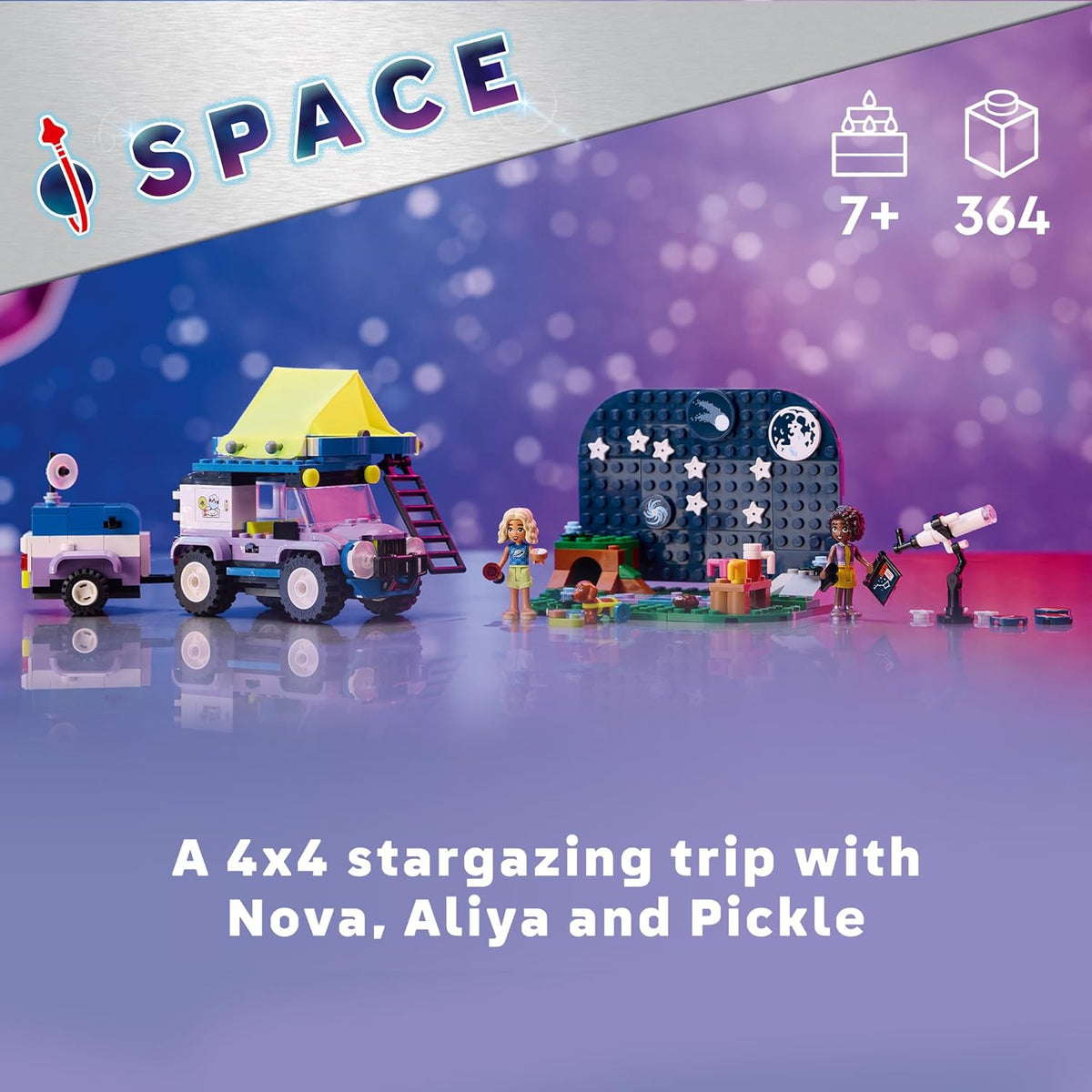 LEGO Friends Stargazing - Vehículo de aventura de