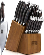 HOSHANHO Juego de cuchillos de cocina japoneses ultra afilados con bloque
