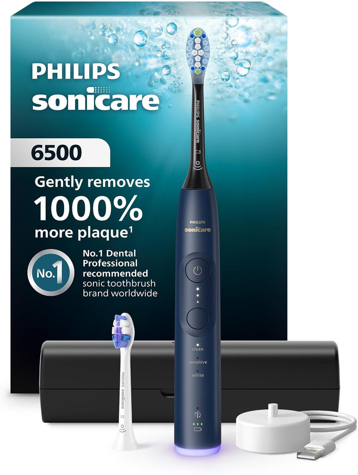Cepillo de dientes eléctrico Philips Sonicare Serie 6500 - Tecnolog...
