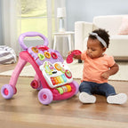 VTech Andador de aprendizaje Sit-to-Stand (embalaje sin frustración), color rosa