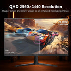 Z-Edge 27 pulgadas 2K monitor curvo de juego, monitor curvo 240Hz U...