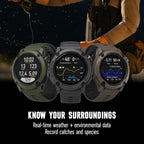 COROS Nomad - Reloj inteligente con GPS para exteriores, batería de 22 días, pesca