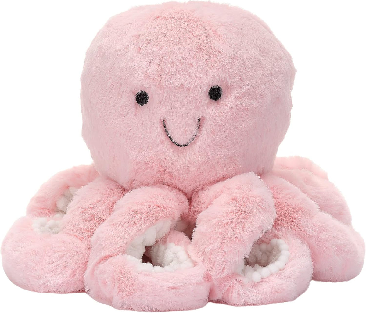 Lambs & Ivy - Peluche rosa de pulpo de la colección Sea Dreams, juguete de animal de peluche - Burbujas