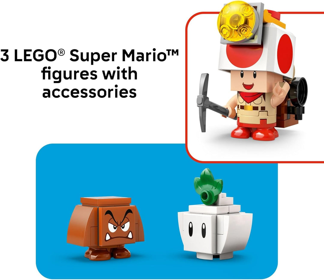 LEGO Super Mario 72040 - Juguete de construcción de campamento del...
