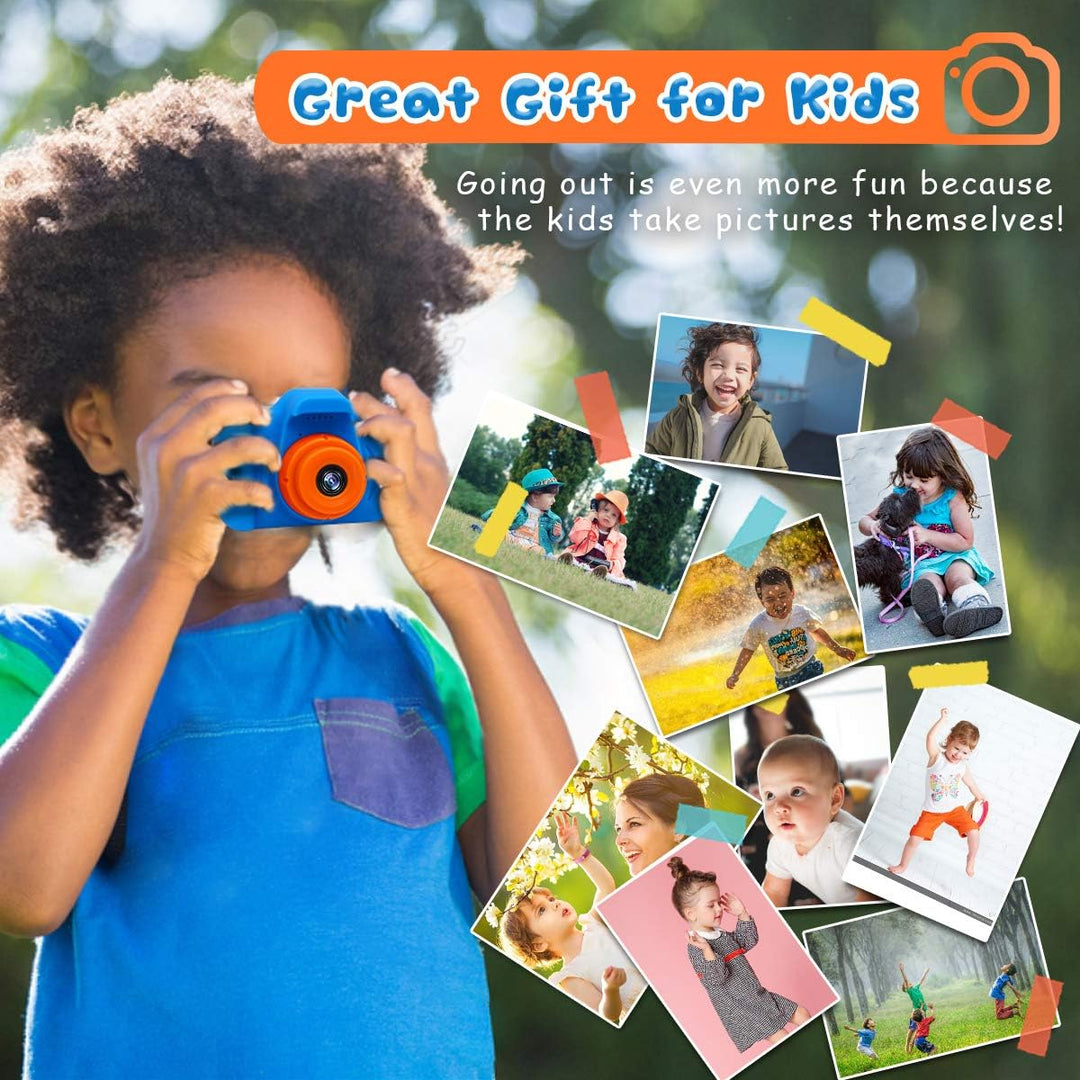 Dylanto Cámara de selfie mejorada para niños, regalos de cumpleaños...