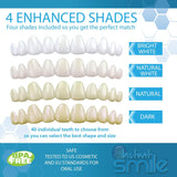 Instant Smile Complete su kit de reemplazo temporal de dientes de s...