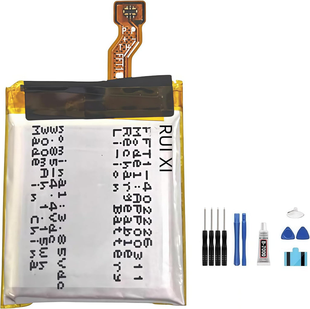 Batería compatible para Apack fossil DW11F2 Gen 5E 1.732 in /FFT1-402226 300mAh 3.85V APP00311 Smartwatch Batería