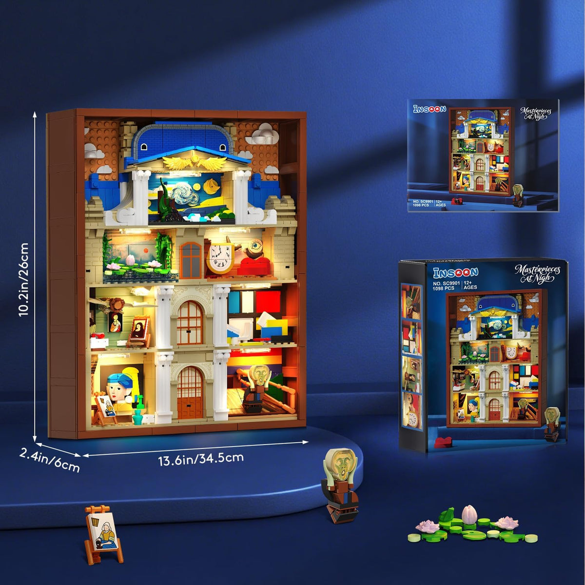 Obras de Arte Juego de Construcción de Marco de Pintura