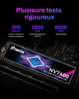 BIWIN Black Opal NV7400 SSD Gen4x4 de 1 TB, velocidad de lectura de...