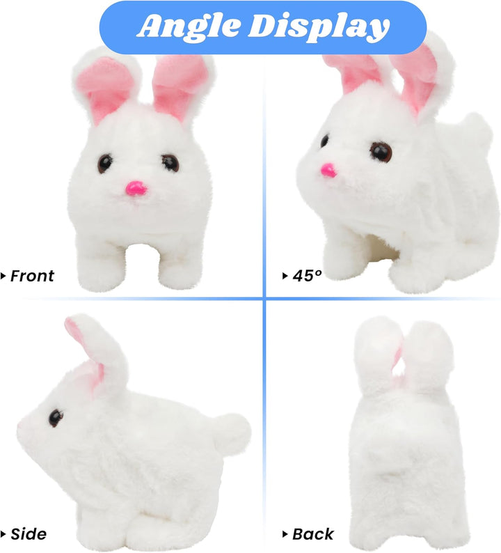 Hopearl Hopping Chubby Rabbit - Juguete de Mascota Electrónica Inte...