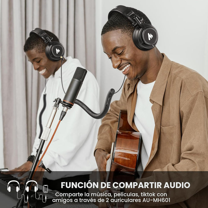 MAONO MH601 Auriculares profesionales para monitor de estudio, auri...