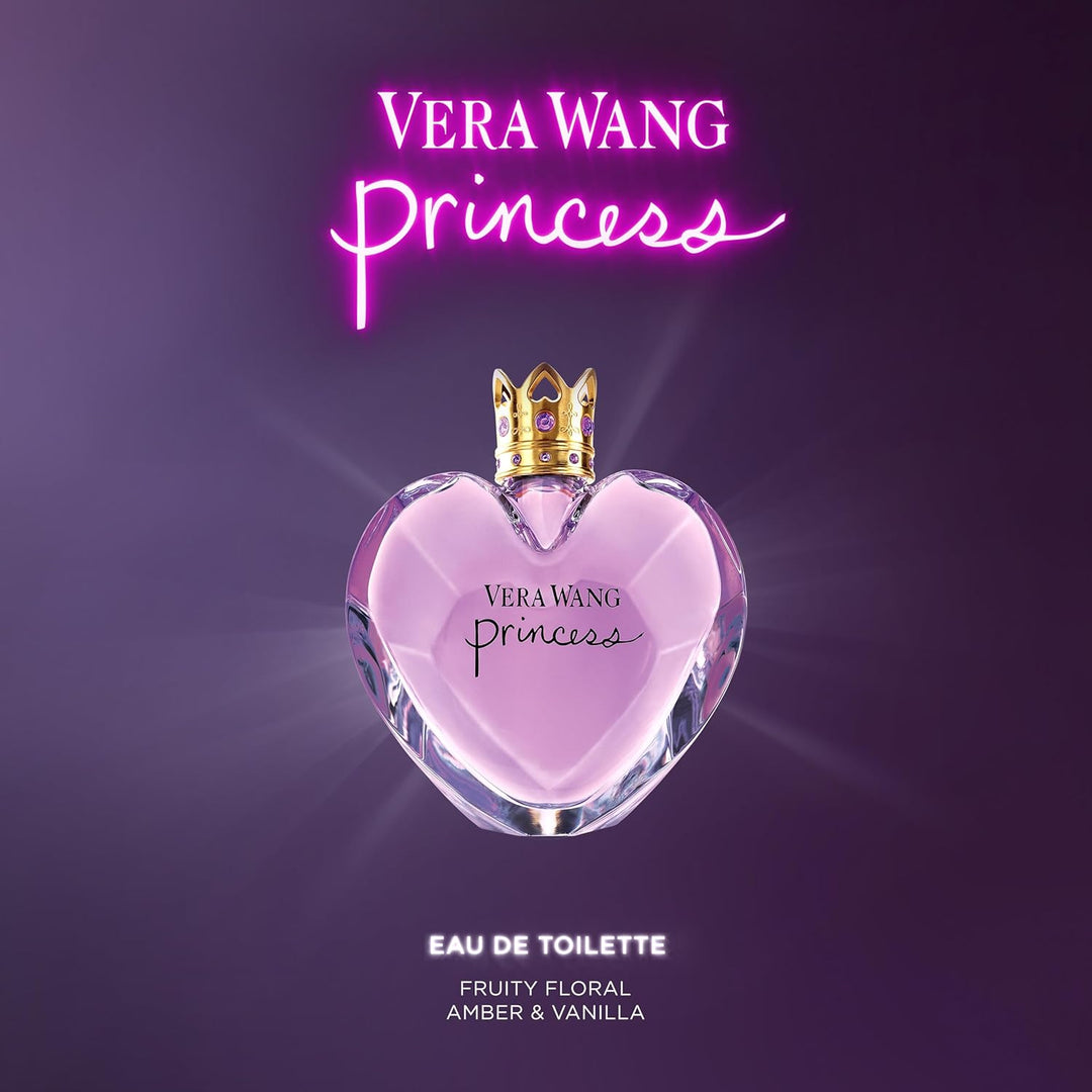 Vera Wang Princess Eau de Toilette para mujer, aroma floral afrutad...