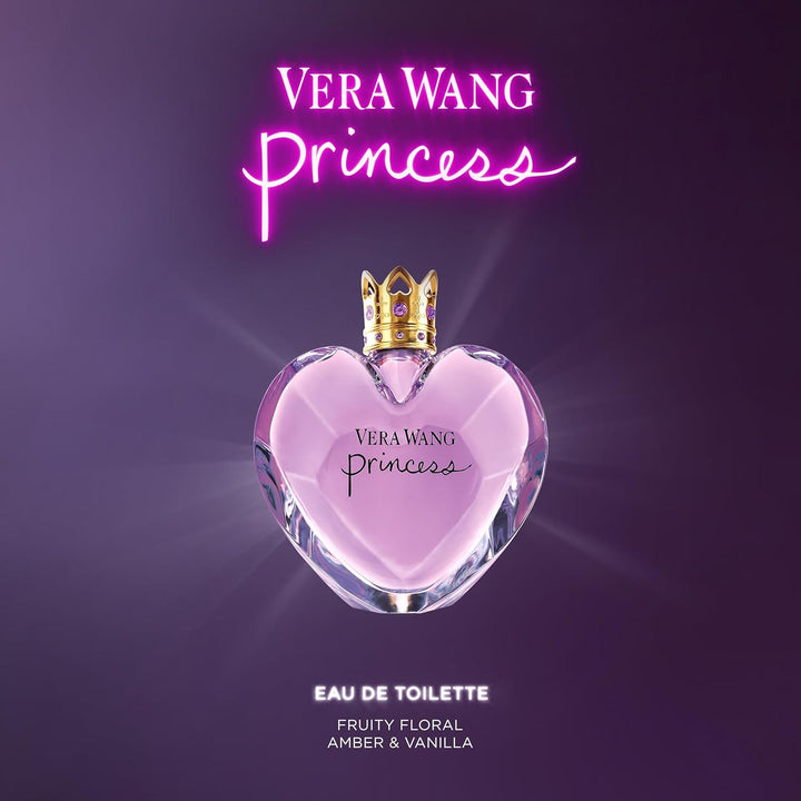 Vera Wang Princess Eau de Toilette para mujer, aroma floral afrutad...