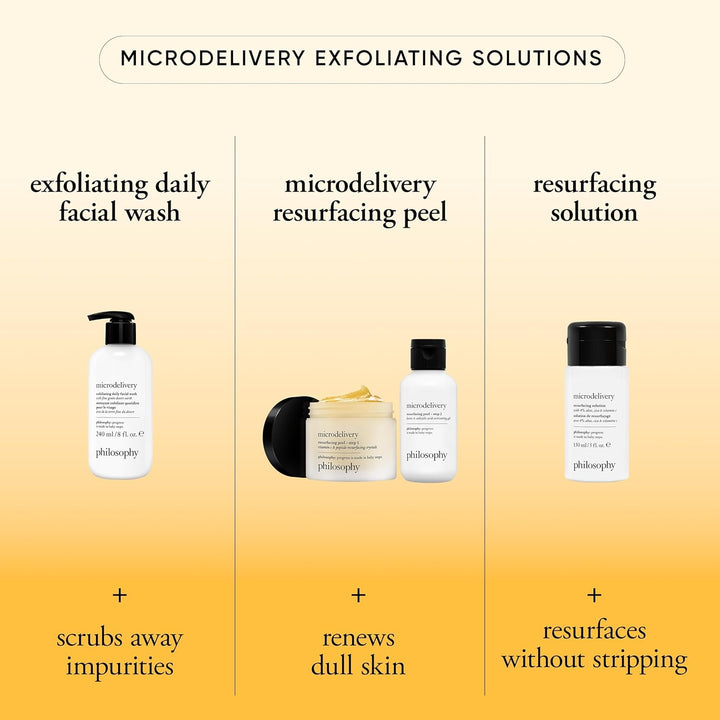 philosophy El lavado facial diario exfoliante microdelivery - con t...
