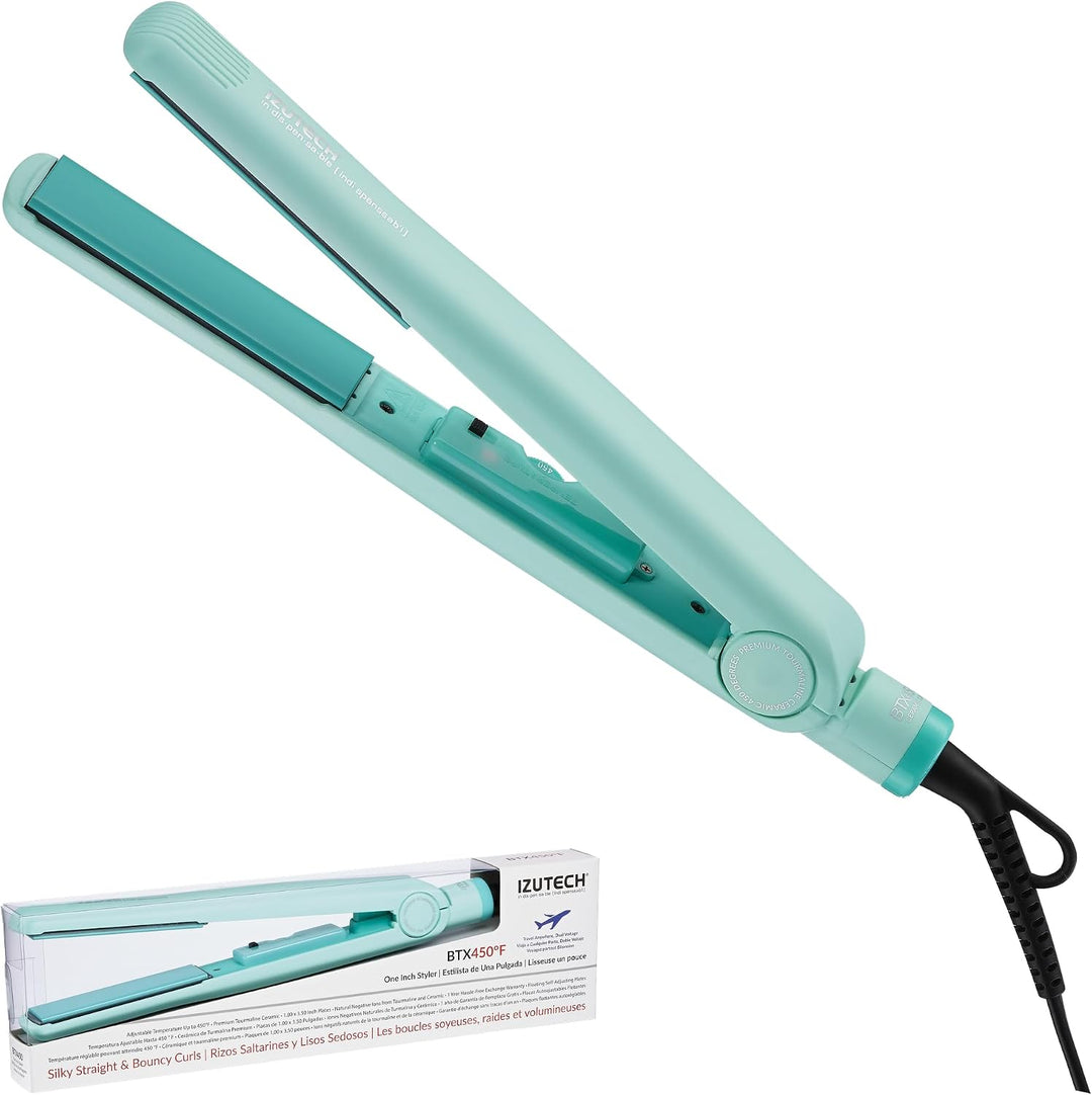 IZUTECH BTX450 One Inch Styler Algodón Rosa | Para cabello fino, fi...