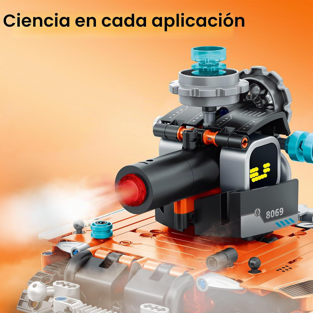 Sillbird Kit de construcción de robot con control remoto STEM regalo para