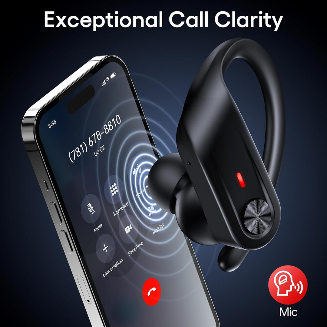 Auriculares inalámbricos híbridos con cancelación activa de ruido,...