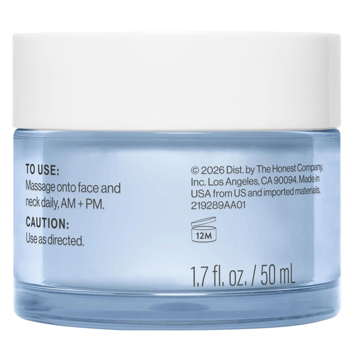 Honest Beauty Crema Hydrorich con ácido hialurónico + complejo de h...