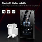 Reproductor de música de 80 GB, reproductor MP3 MP4 con Bluetooth y WiFi con pantalla táctil IPS de 4 pulgadas, reproductores de audio digital M503 Pro Spotify con Amazon Music, audible, navegador