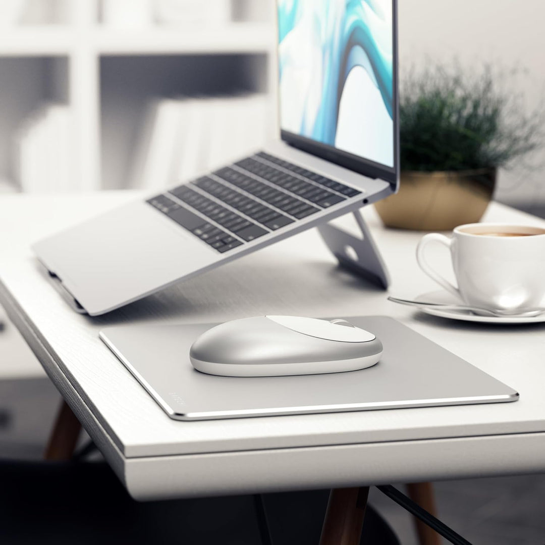 Satechi M1 - Mouse inalámbrico Bluetooth, recargable USB-C, compact...