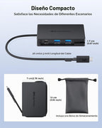 Cable Matters, 201356, hub USB 2.0 de 8 puertos