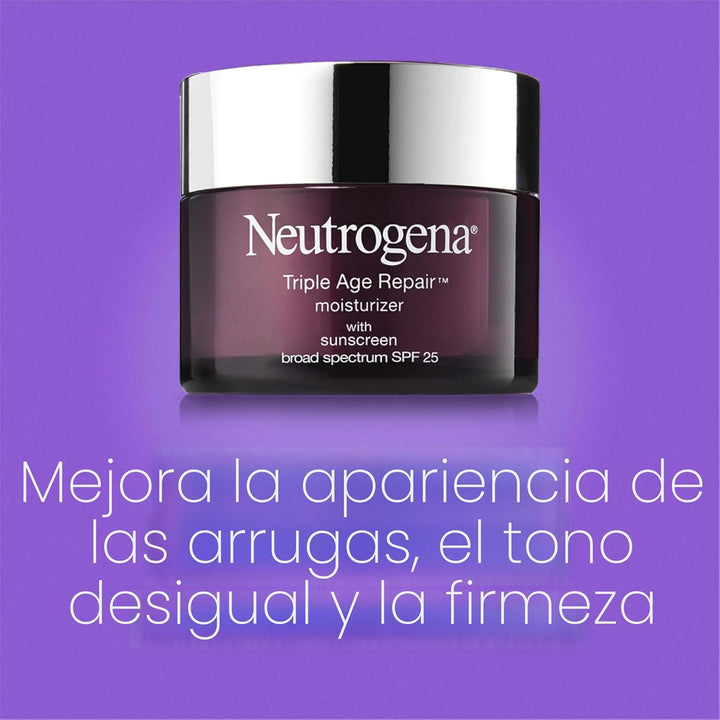 Neutrogena Triple Age Repair Hidratante Facial - con Tecnología Hex...