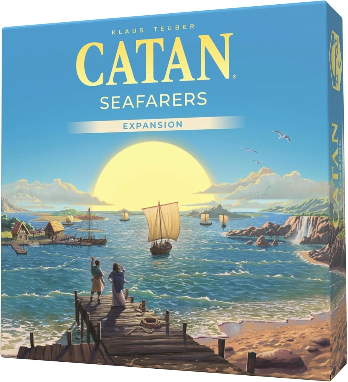 CATAN Seafarers Juego de mesa Expansión (6ª Edición) Juego de estrategia para niños y adultos, a partir de 12 años, 3-4 jugadores, tiempo de juego de 60 minutos, hecho por Catan Studio