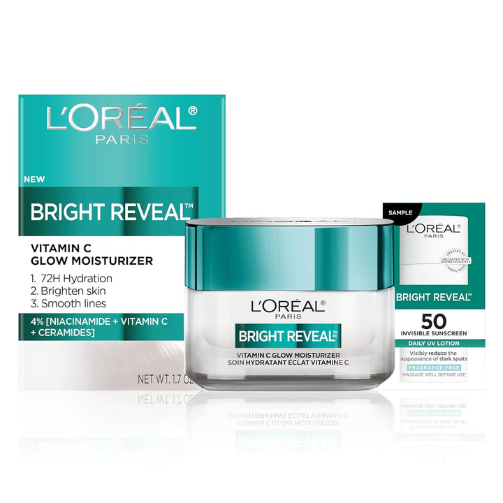 L'Oreal Paris Bright Reveal Vitamina C Hidratante Luminosa, Hid...
