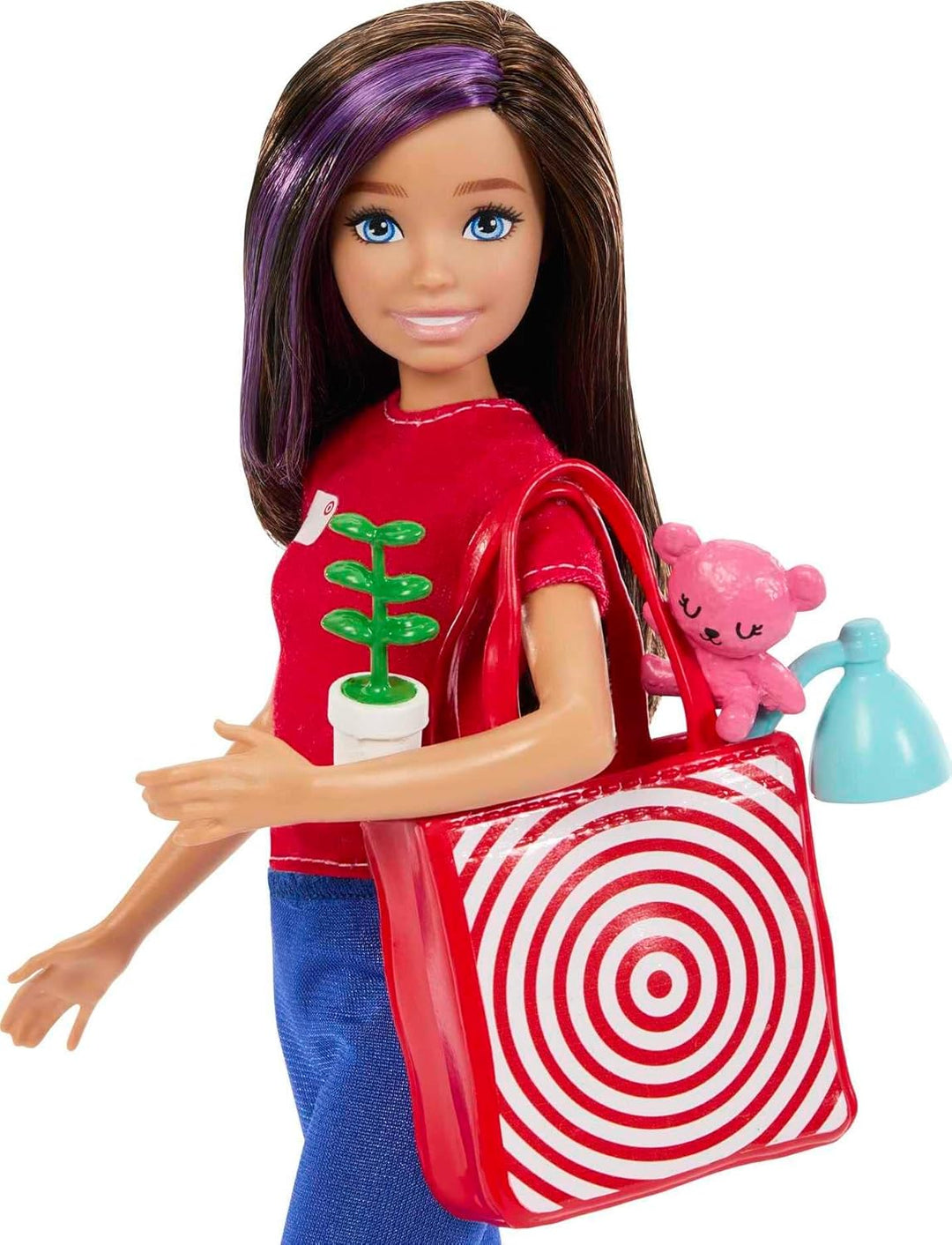 Barbie Juguetes, muñeca Skipper y Target First Jobs Set con soporte...