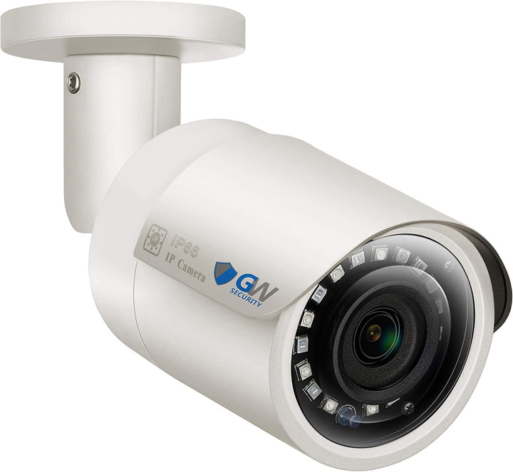 GW Security Sistema de cámara de seguridad de audio y video POE de...