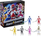 Power Rangers Mighty Morphin - Paquete de 6 figuras de acción de 12 pulgadas, juguetes con accesorios para niños de 4 años en adelante (exclusivo de Amazon)