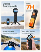 SJCAM C400 4K 64GB YouTube Vlogging Cámara para viajes y creador de contenido