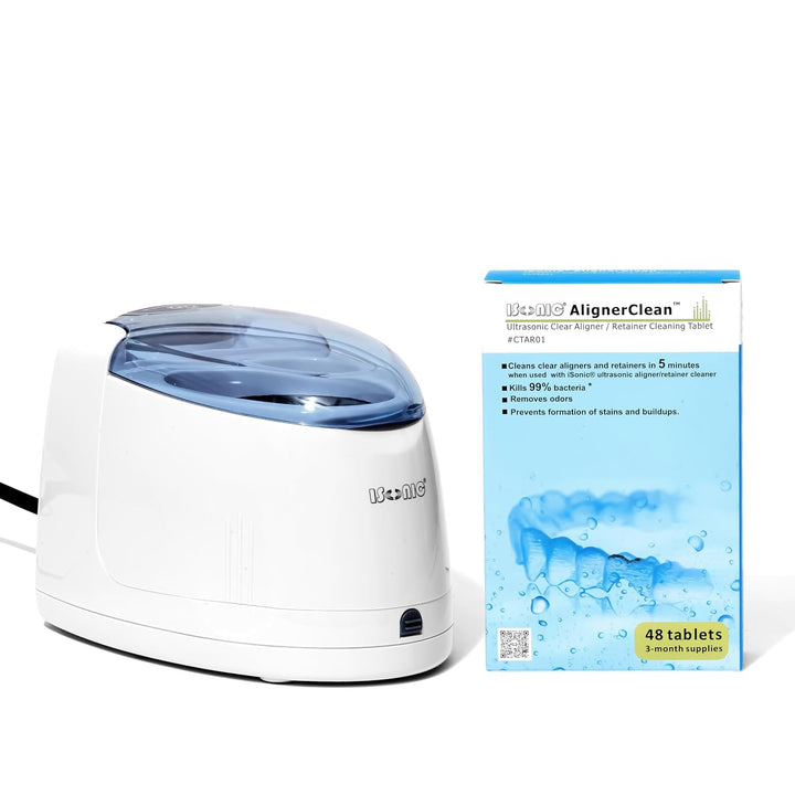 iSonic F3900 Limpiador ultrasónico para prótesis dental\/alineador\...