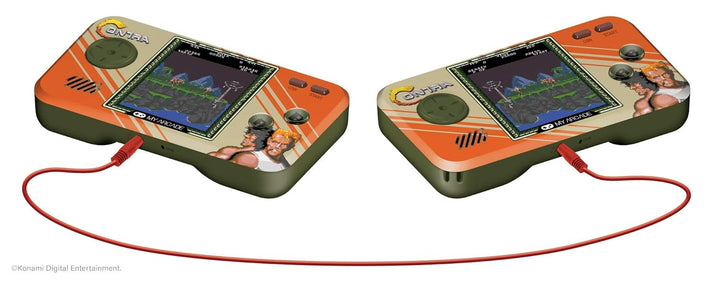 My Arcade Contra Pocket Player 2 en 1, Contra y Super Contra, enlac...