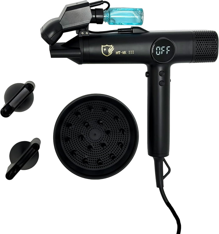 Secador de pelo profesional Hydra Turbo Mark 3 (negro mate)