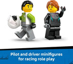 LEGO City Jet vs Juguetes de construcción de autos para