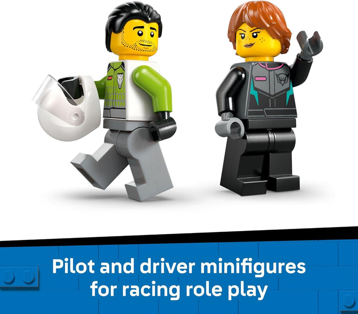 LEGO City Jet vs Juguetes de construcción de autos para