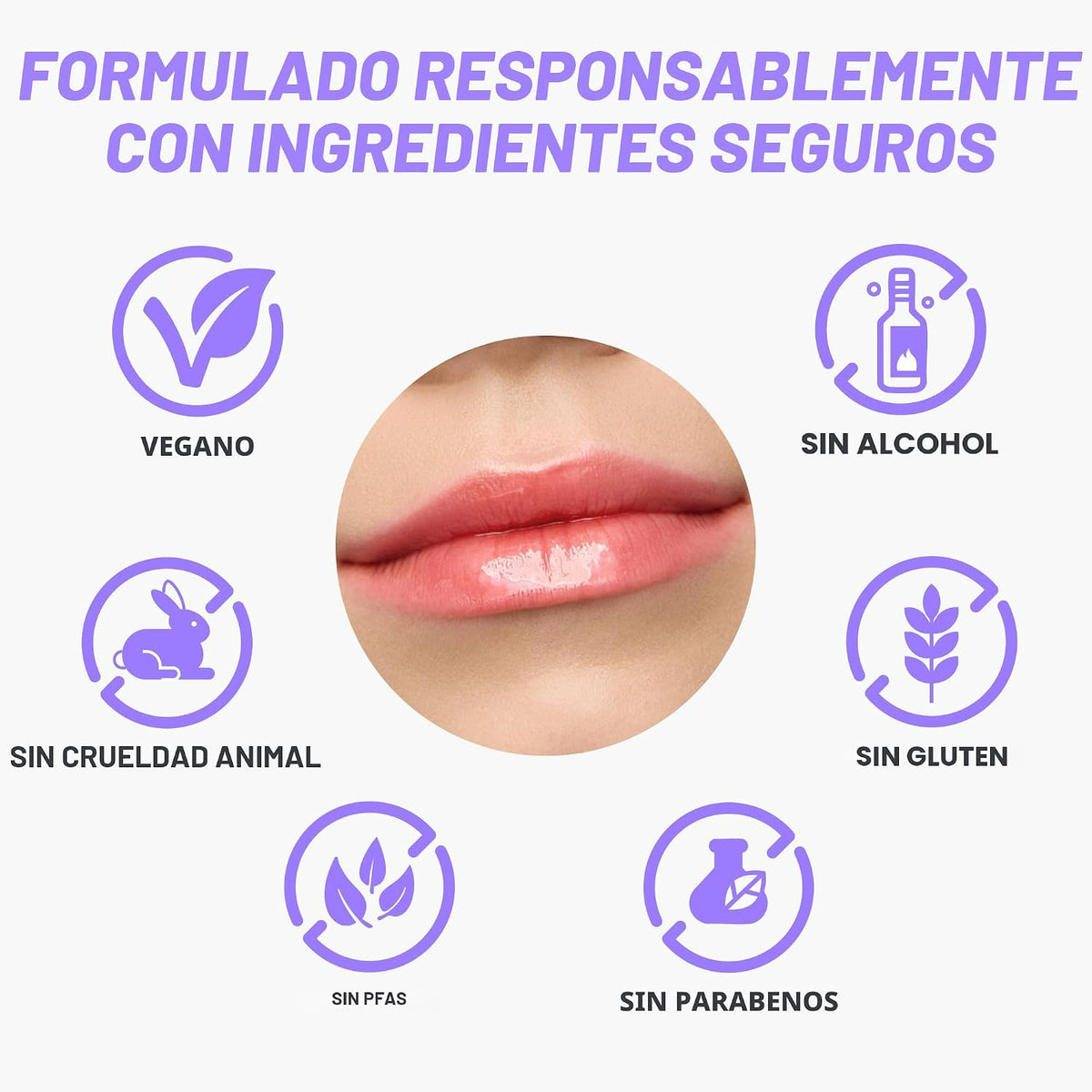 Wonderskin Suero de Rehabilitación de Aceite Labial - Aceite Labial...