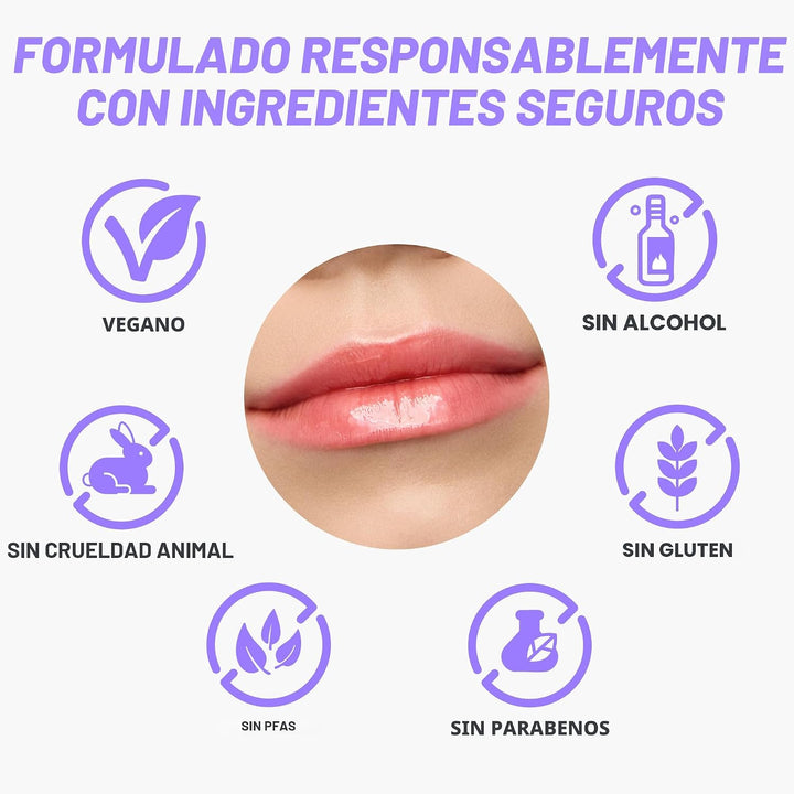 Wonderskin Suero de Rehabilitación de Aceite Labial - Aceite Labial...