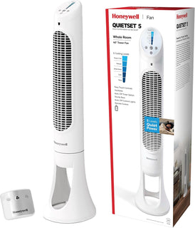 Honeywell QuietSet HYF260 - Ventilador oscilante de torre para toda...