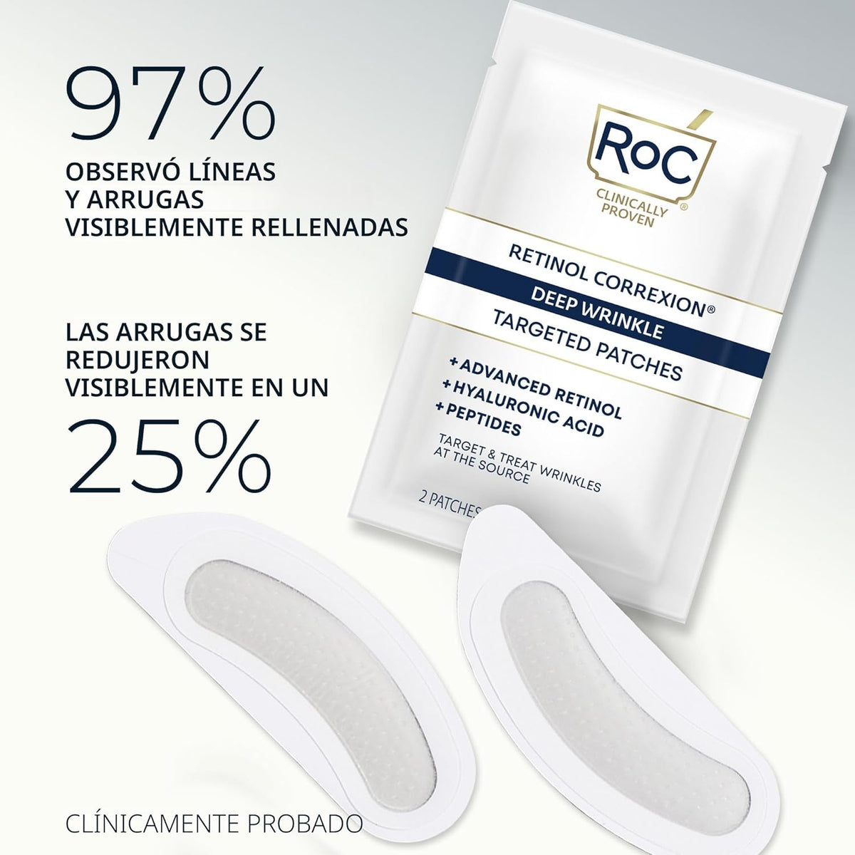 RoC Retinol Correxion Parches Dirigidos No Invasivos para Arrugas P...