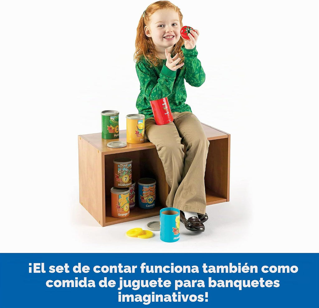 Learning Resources Latas para contar del uno al diez