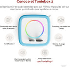 Toniebox 2 My First Farm Bundle para niños de 1 años en adelante, con vaca, caballo y cerdo suaves y exprimibles, azul cielo