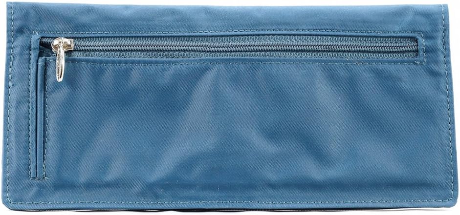 Big Skinny Billetera ejecutiva para mujer con pliegue doble para chequera, hasta 40 tarjetas