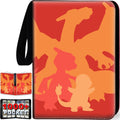 Carpeta de tarjetas coleccionables con mangas extraíbles, carpeta de