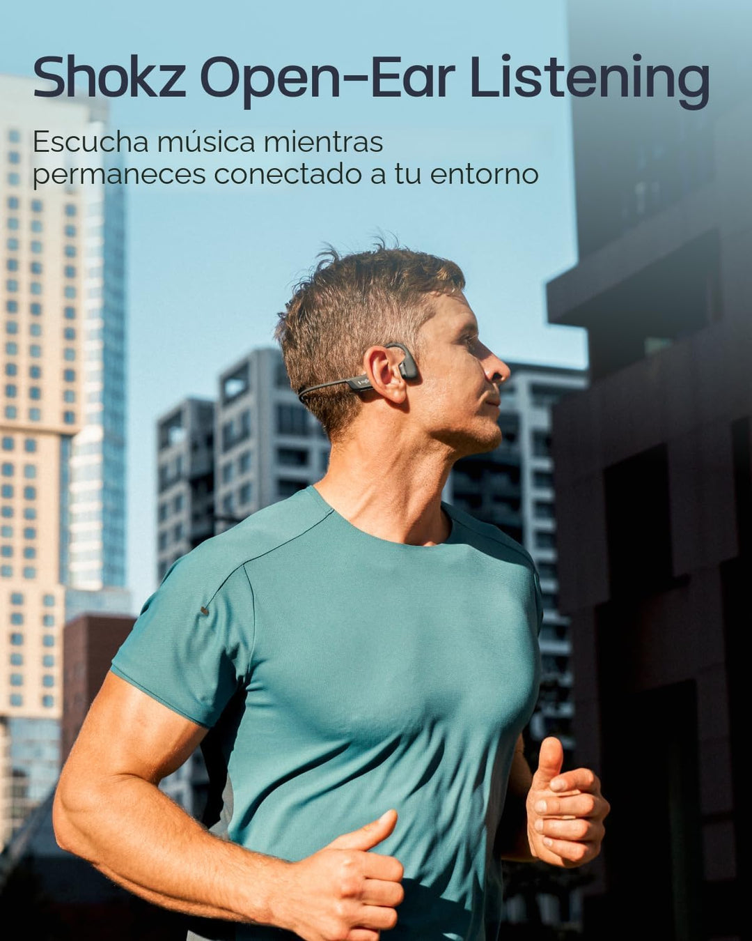 SHOKZ OpenRun Pro 2 - Auriculares de conducción ósea, auriculares d...