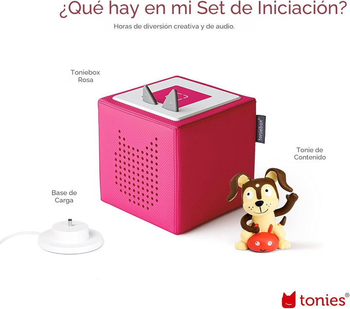 Toniebox 1 - Set de inicio del reproductor de audio con Playtime Pu...