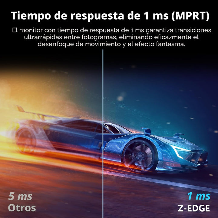Z-Edge Monitor curvo para juegos de 27 pulgadas, FHD 1080P 300Hz 28...